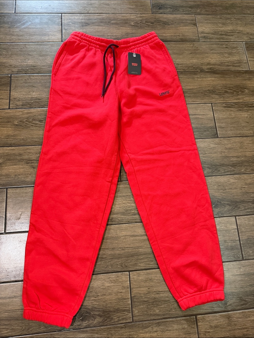 Levis Men's Relaxed Fit Active Fleece Sweatpants Medium